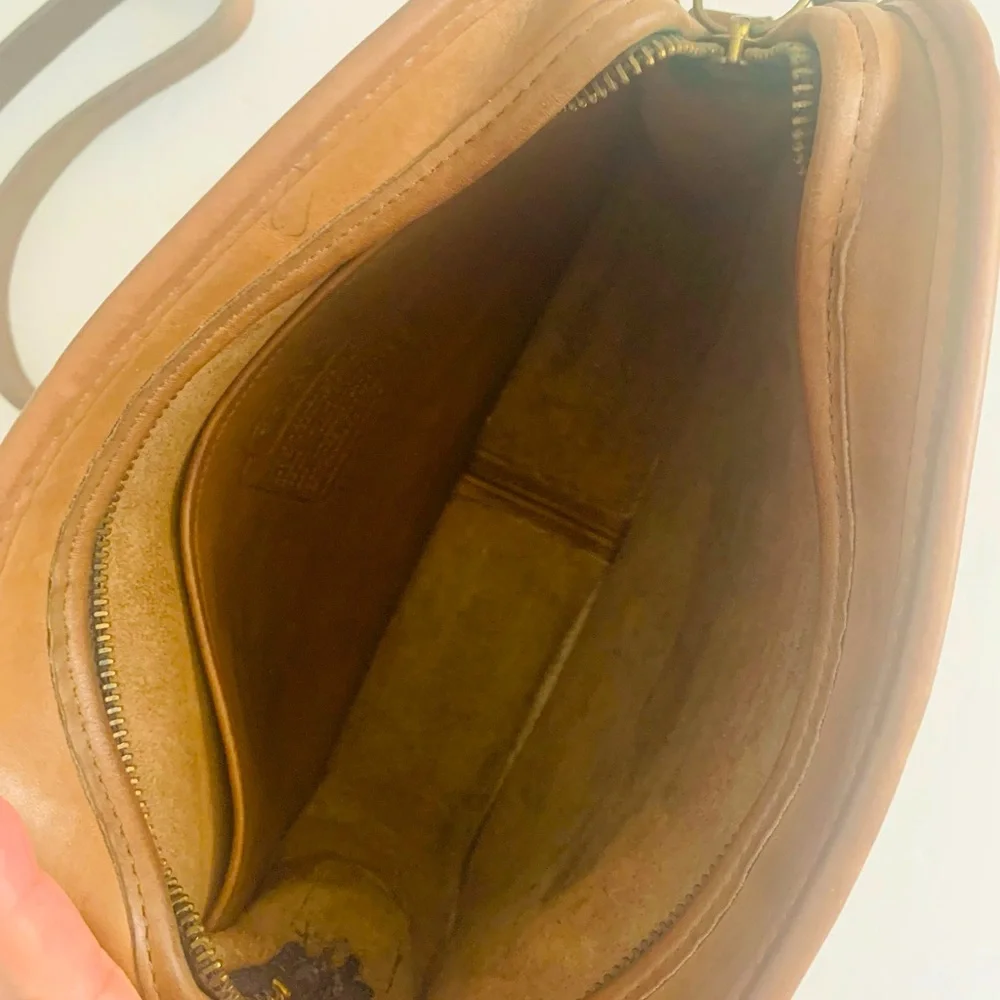 Coach Vintage Leather Brown Shoulder/Crossbody Bag 6726 Purse Y2K 90s Rare
